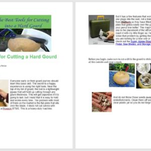 Best tools for Cutting into a Gourd