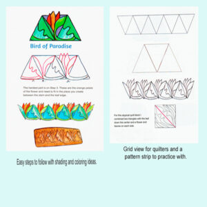 Bettie’s Tangled Patterns Vol.2 Triangle grid