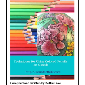 Color Pencils on Gourds