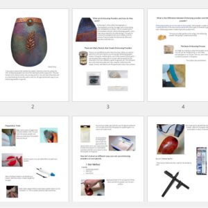 6 Ways to Use Embossing Powders on Gourds