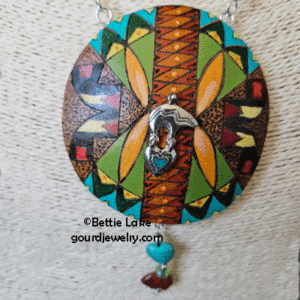 Acoma Bear Gourd Shard Necklace Set